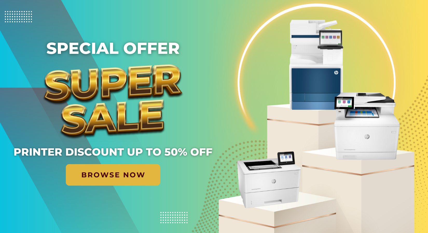 HP Printer Rental & Bundle Promotion