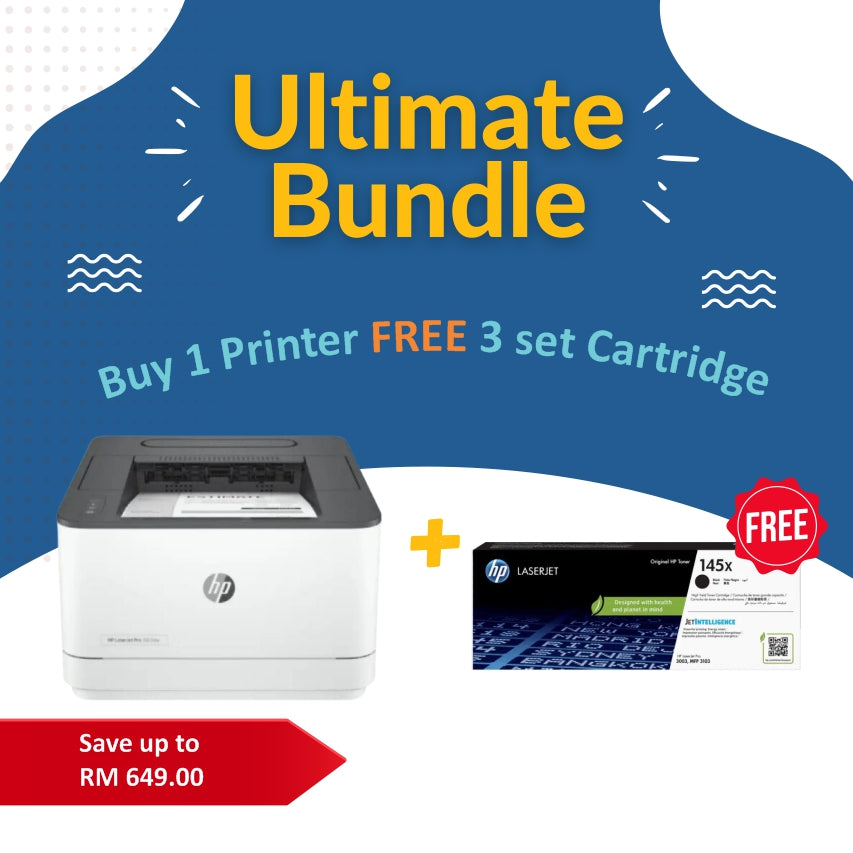 HP LaserJet Pro 3003DW(BUNDLE PROMO)