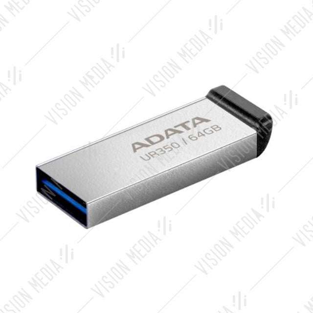 ADATA USB 3.2 FLASH DRIVE UR350 64GB (UR350-64G-RSR/BK)