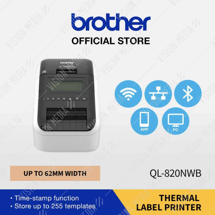 BROTHER LABELING PRINTER (QL820NWB)