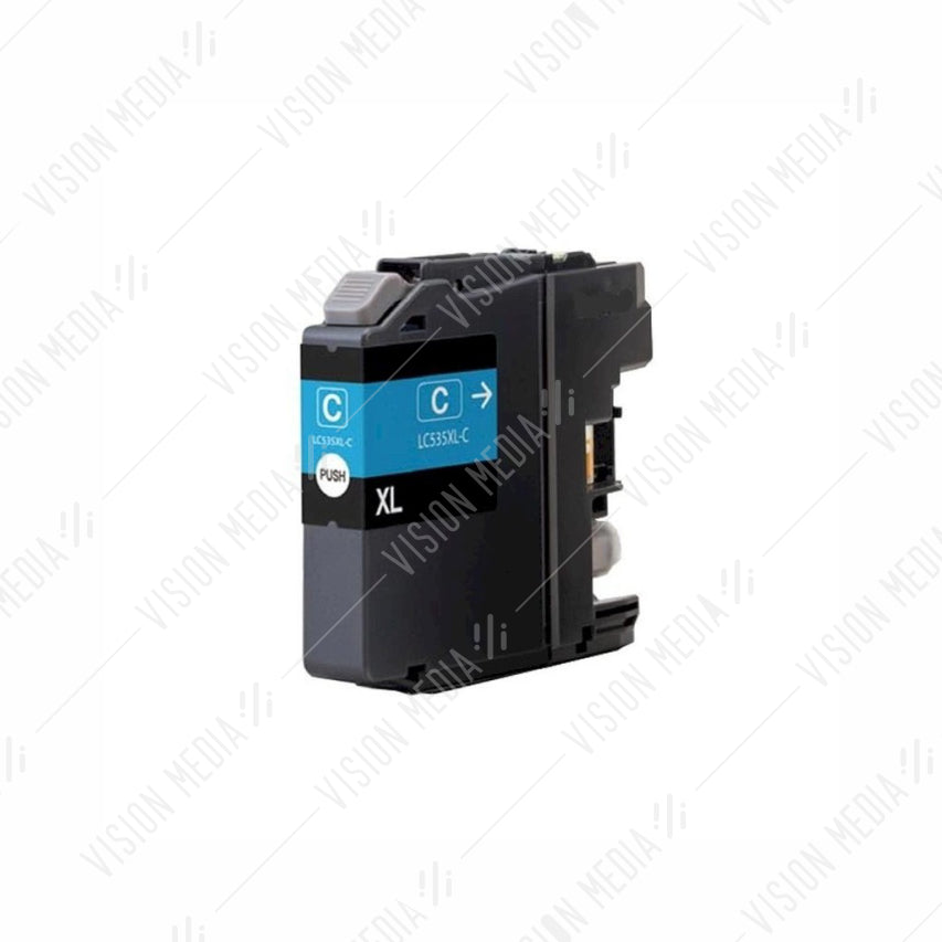 BROTHER CYAN INK CARTRIDGE (LC-535XLC)