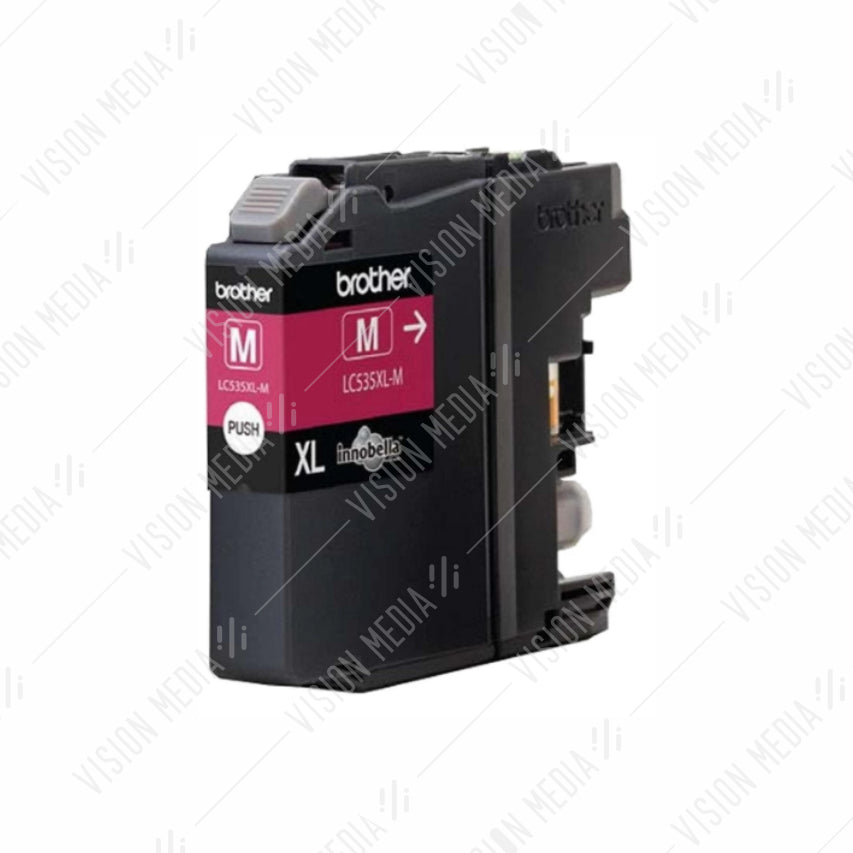 BROTHER MAGENTA INK CARTRIDGE (LC-535XLM)