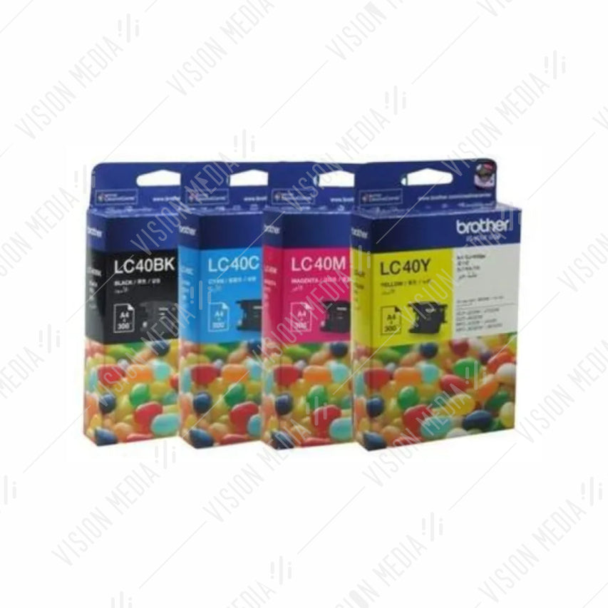BROTHER CYAN INK CARTRIDGE (LC-40C)