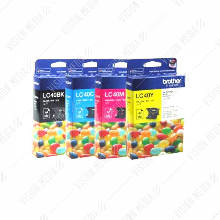 BROTHER YELLOW INK CARTRIDGE (LC-40Y)