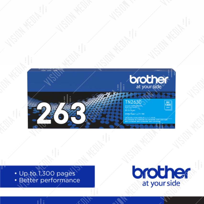BROTHER CYAN TONER CARTRIDGE (TN-263C)