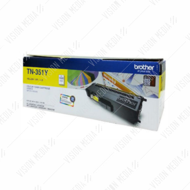 BROTHER YELLOW TONER CARTRIDGE (TN-351Y)