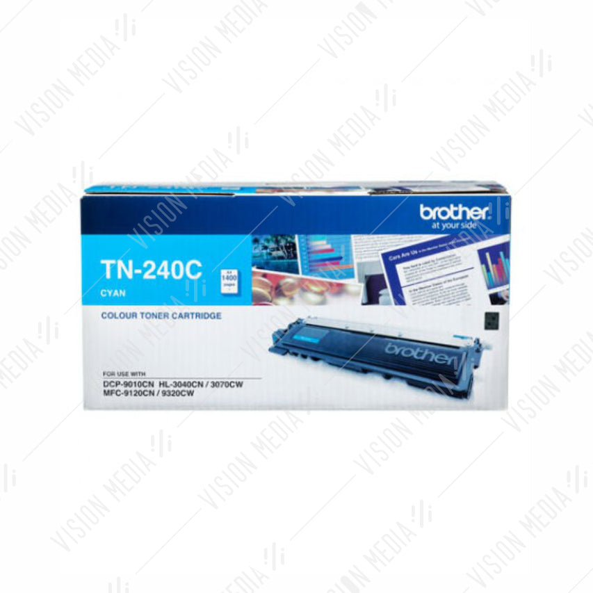 BROTHER CYAN TONER CARTRIDGE (TN-240C)