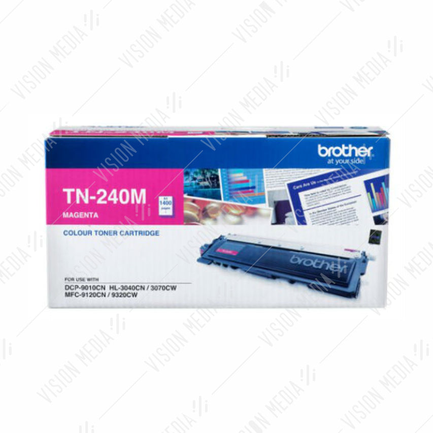 BROTHER MAGENTA TONER CARTRIDGE (TN-240M)