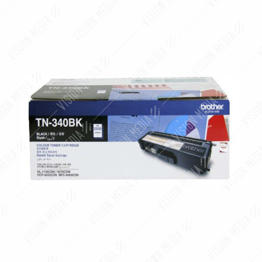 BROTHER BLACK TONER CARTRIDGE (TN-340BK)