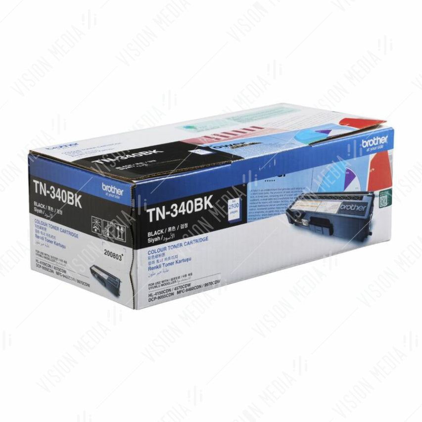BROTHER BLACK TONER CARTRIDGE (TN-340BK)