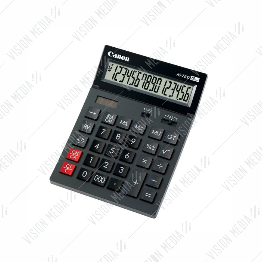 CANON 16-DIGIT CALCULATOR (AS-2600)