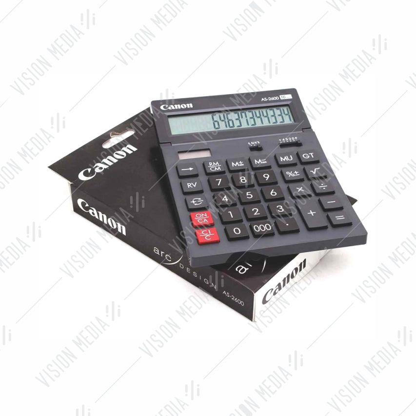 CANON 16-DIGIT CALCULATOR (AS-2600)