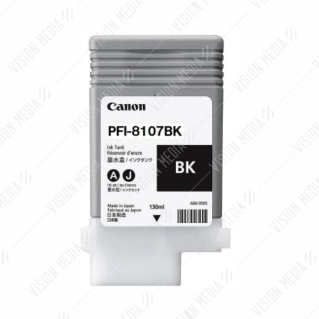 CANON BLACK DYE INK TANK (PFI-8107BK)