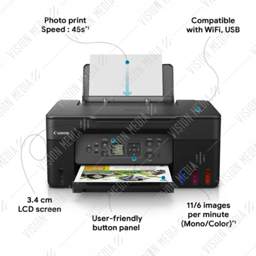 CANON PIXMA INKJET PRINTER (G3770)