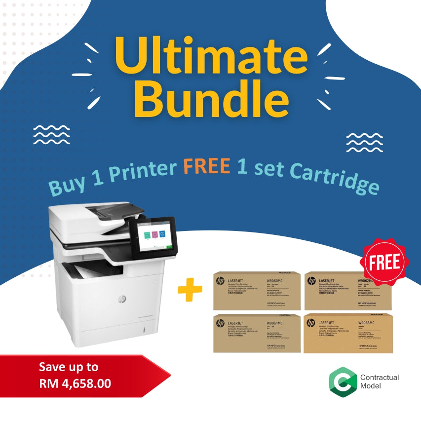 HP Color LaserJet Managed MFP E57540dn (BUNDLE PROMO)