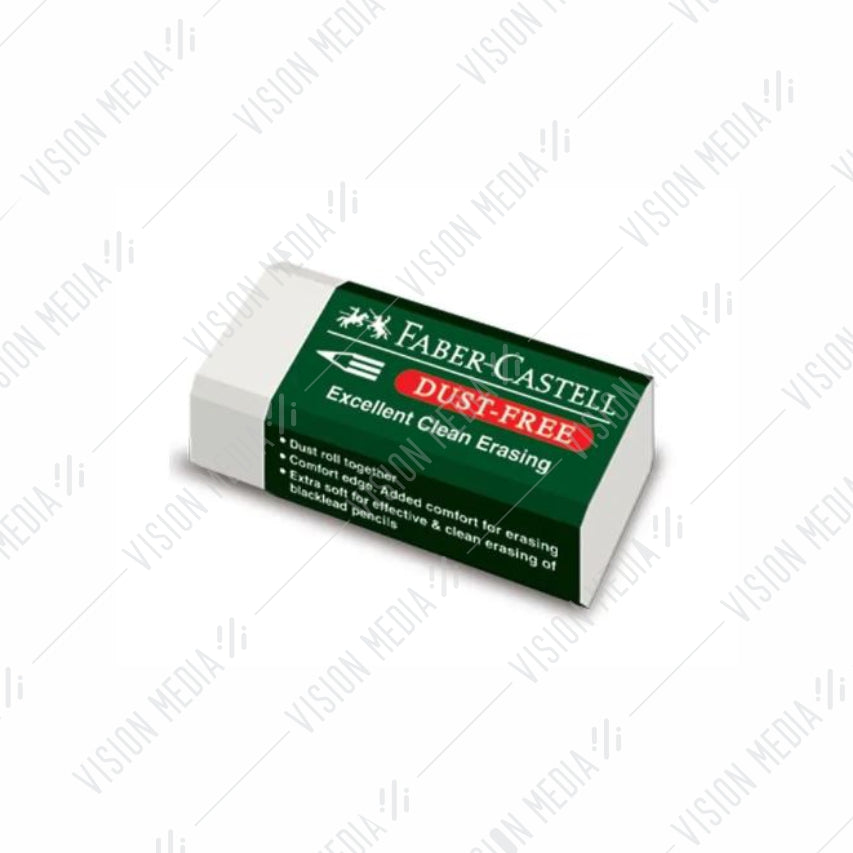 FABER CASTELL DUST FREE ERASER WITH SLEEVE (7085)(188548 )