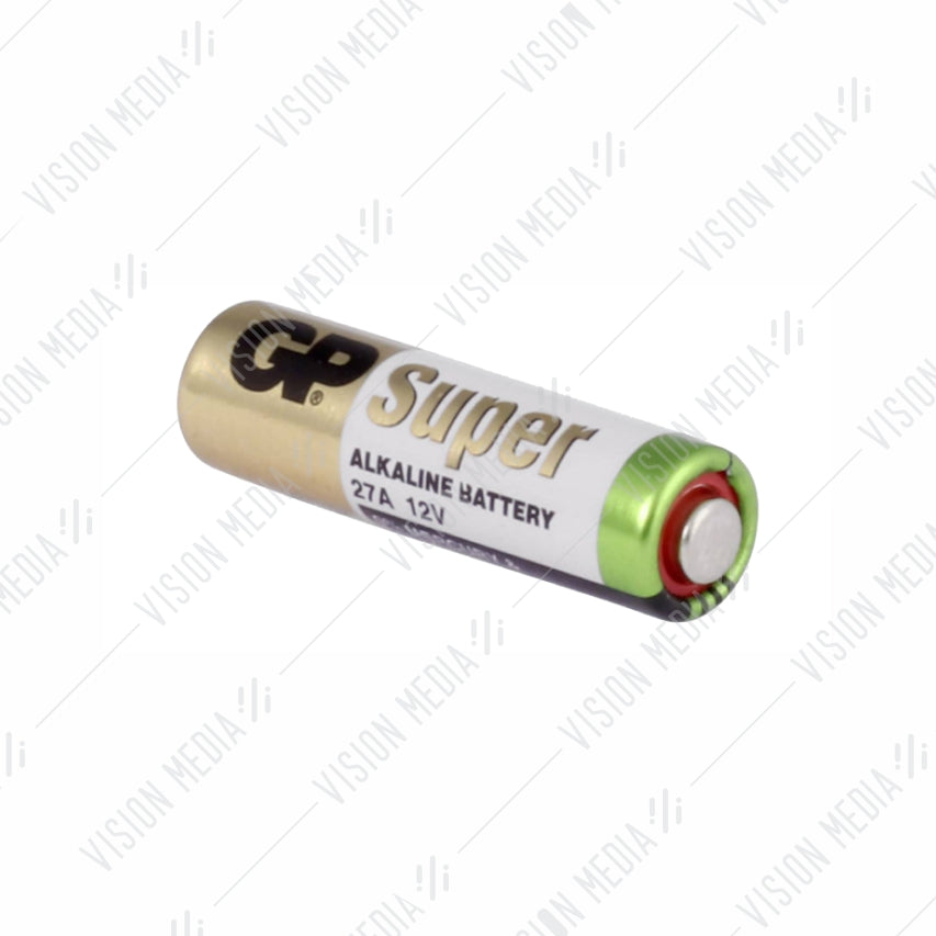 GP 27A 12V ALKALINE BATTERY (1 PCS / PACK) | Vision Media Supplies