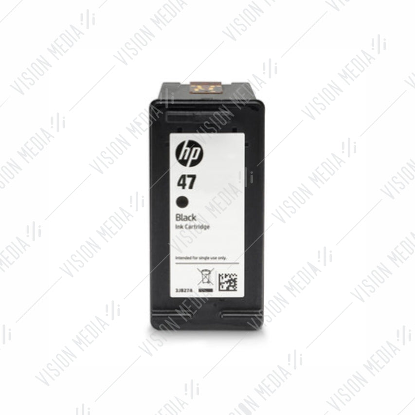 HP 47 BLACK INK ADVANTAGE CARTRIDGE (6ZD21AA)