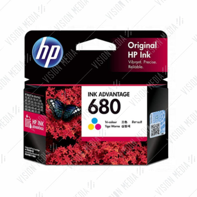 HP 680 TRI-COLOR INK CARTRIDGE (F6V26AA)