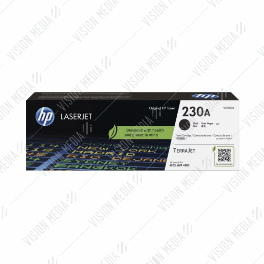 HP 230A BLACK TONER CARTRIDGE (W2300A)