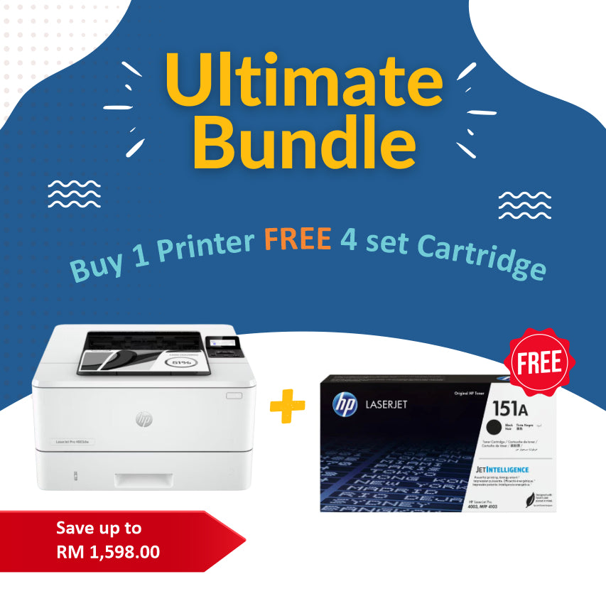 HP LASERJET PRO 4003DW PRINTER (BUNDLE PROMO)