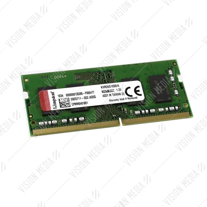 KINGSTON 8GB DDR4 3200MHZ CL22 SODIMM (KVR32S22S8/8) | Vision