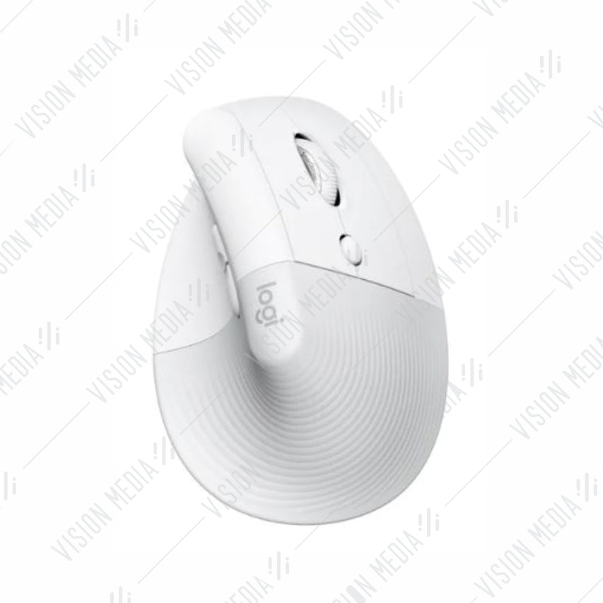 LOGITECH LIFT VERTICAL ERGONOMIC MOUSE FOR BUSINESS (OFF-WHITE)