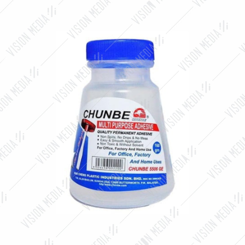 CHUNBE MULTI PURPOSE ADHESIVE WATER GLUE 160ML (5506)