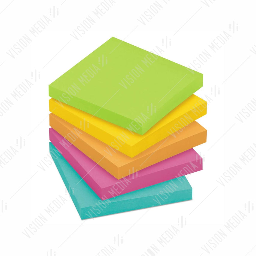 3M POST-IT NOTES 654-5UC/J (3"X3") 5 COLOURS PACK (JAIPUR)