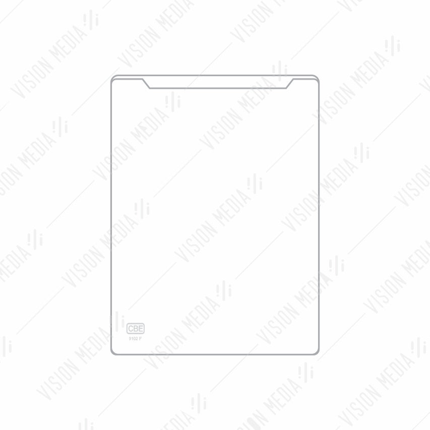 A4 TRANSPARENT U-SHAPED DOCUMENT HOLDER, TOP OPENING (9102A)