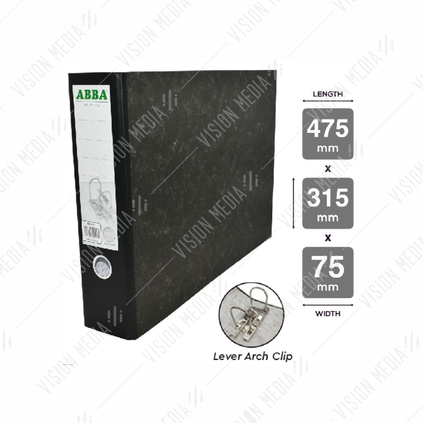 ABBA OBLONG 3" ARCH FILE (A3 SIZE) (409)