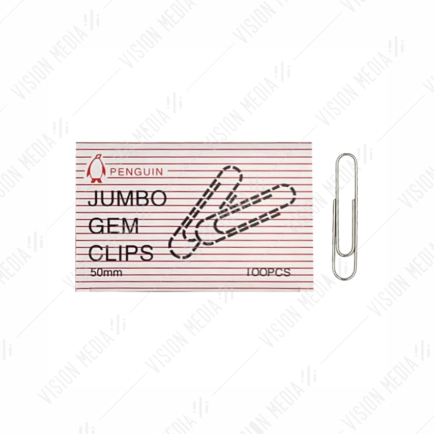 50MM GIANT PAPER CLIP (JUMBO GEM CLIPS) (100PCS/BOX)