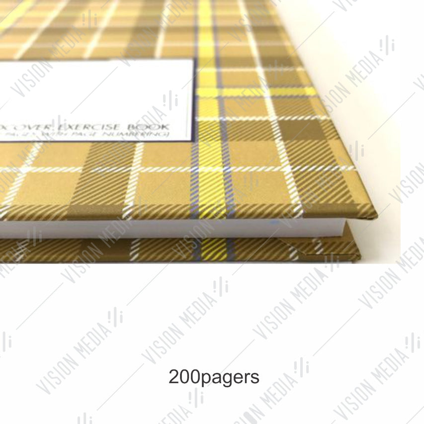 HARD COVER FOOLSCAP BOOK 200 PAGES, 60GSM (EAGLE)