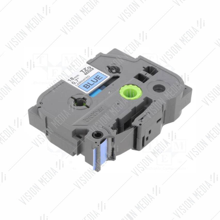 BROTHER BLACK ON BLUE TZE TAPE 18MM (TZE-541)