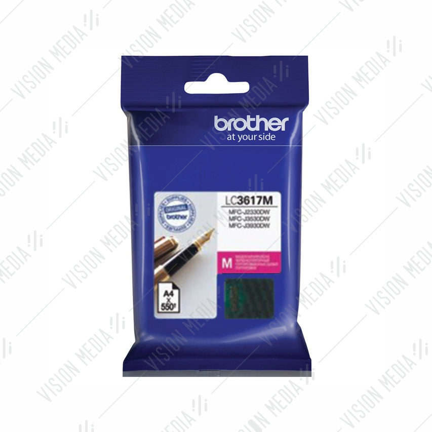 BROTHER MAGENTA INK CARTRIDGE (LC-3617M)