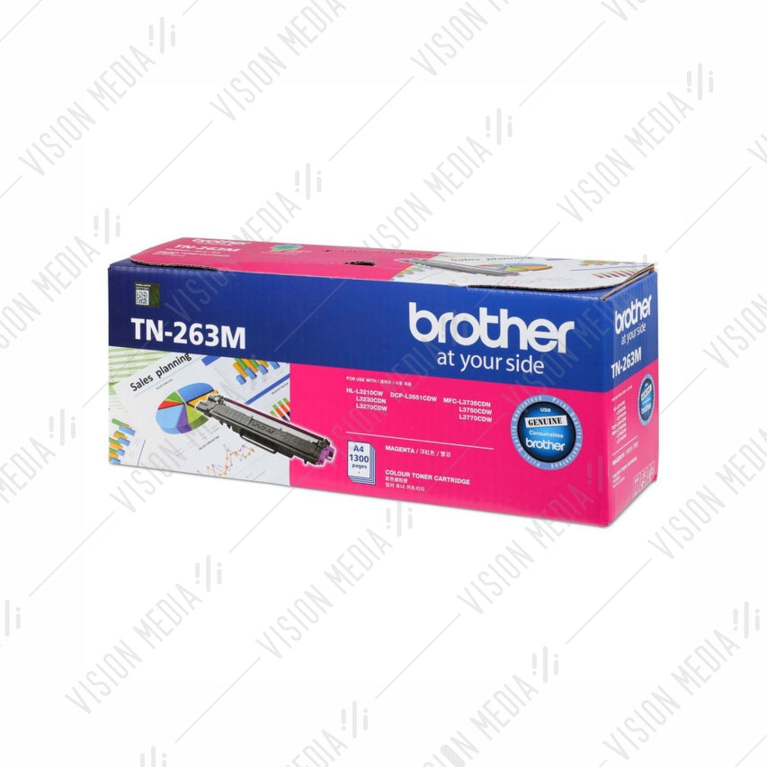 BROTHER MAGENTA TONER CARTRIDGE (TN-263M)