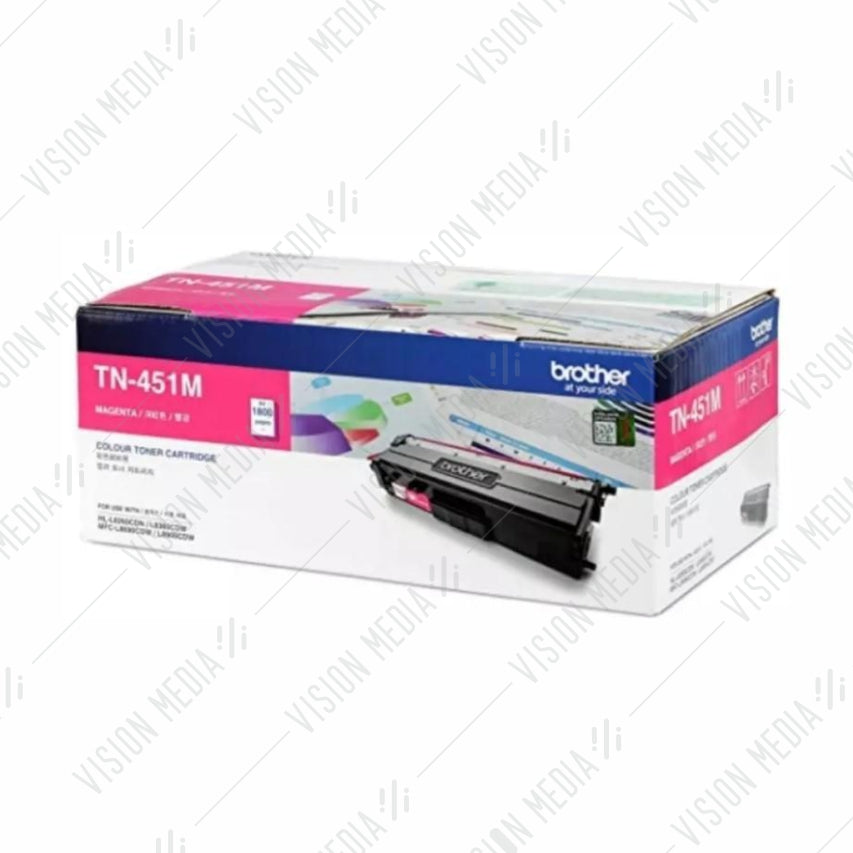 BROTHER MAGENTA TONER CARTRIDGE (TN-451M)