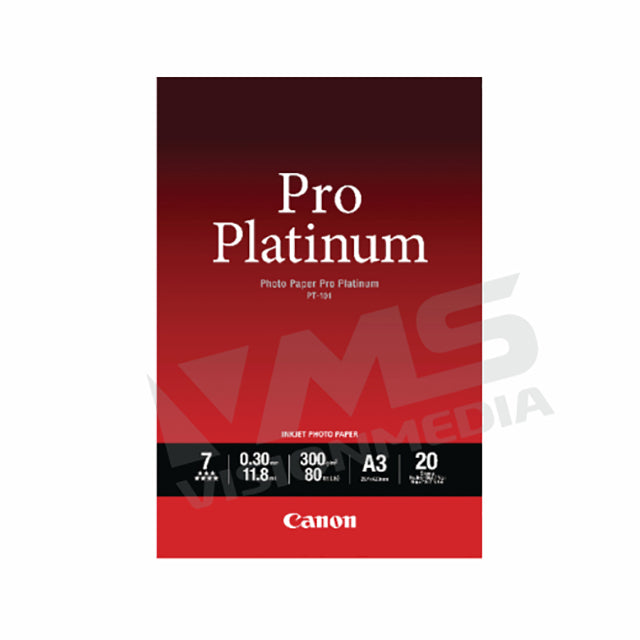 CANON PHOTO PAPER PRO PLATINUM (PT-101 A3)