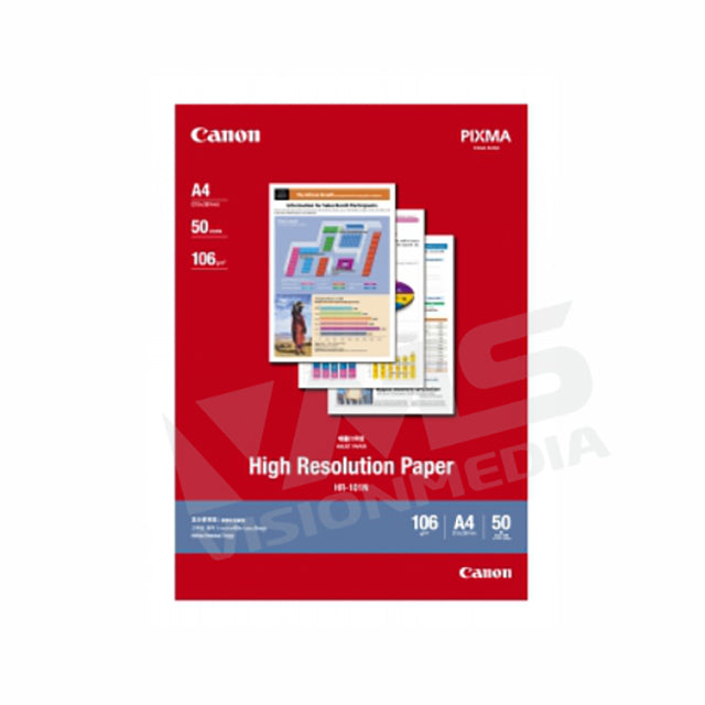 CANON HIGH RES. PAPER (HR-101N A4) (50 SHEETS)