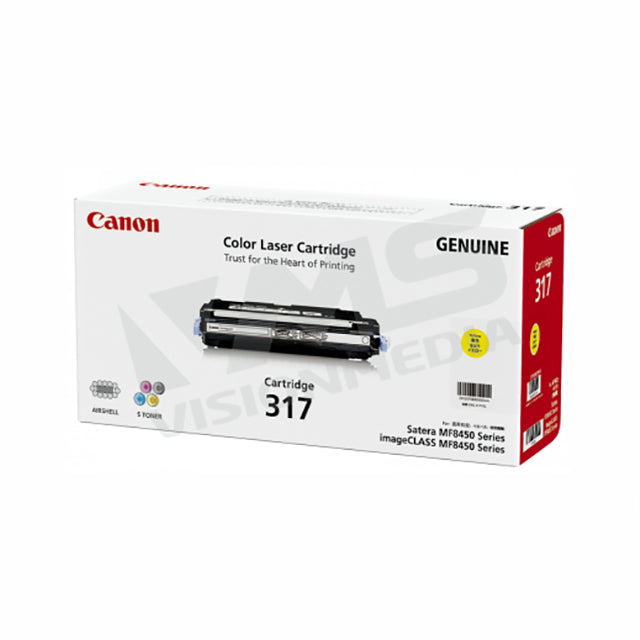 CANON YELLOW TONER CARTRIDGE (317)
