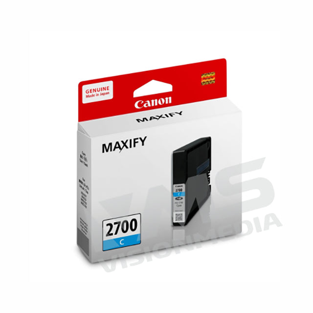 CANON CYAN INK CARTRIDGE (PGI-2700C)
