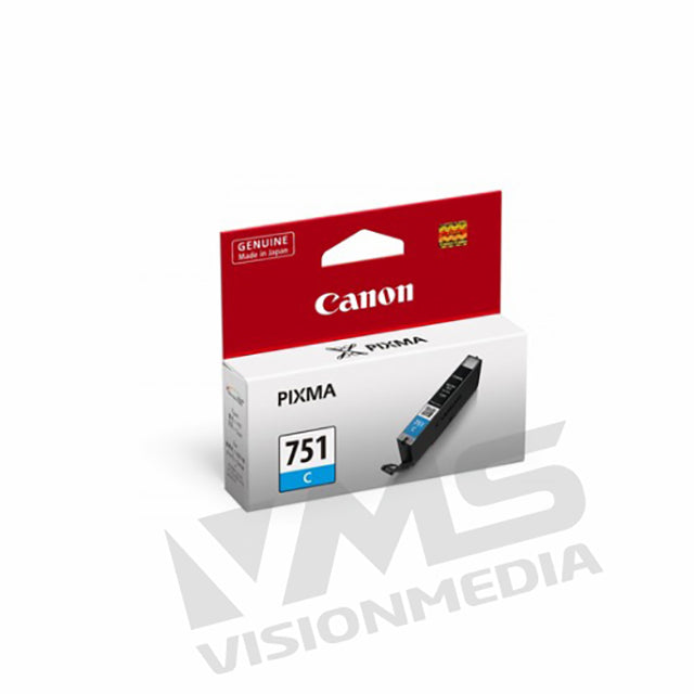 CANON CYAN DYE INK CARTRIDGE (CLI-751C)