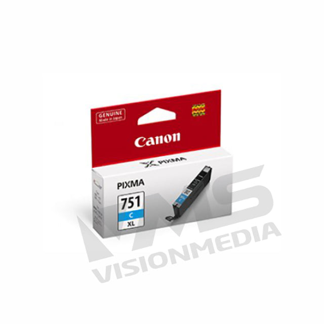 CANON CYAN DYE INK CARTRIDGE (CLI-751C XL)