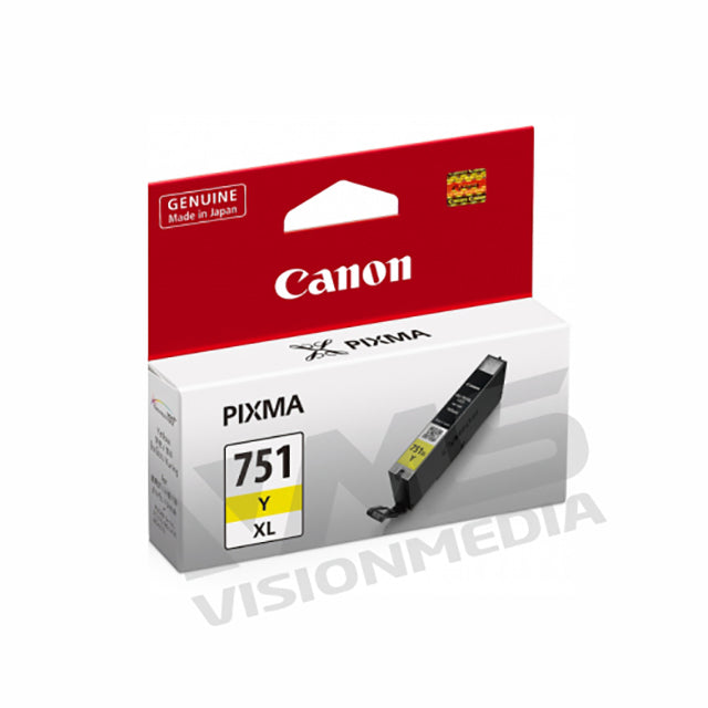 CANON YELLOW DYE INK CARTRIDGE (CLI-751Y XL)