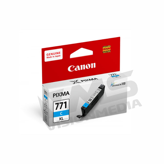 CANON CYAN DYE INK TANK (CLI-771C XL) (10.8ML)