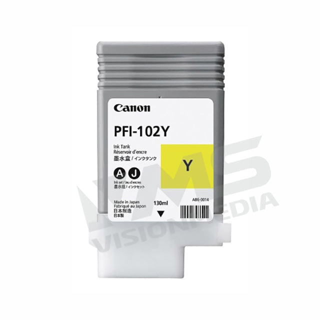 CANON INK TANK YELLOW (PFI-102Y)