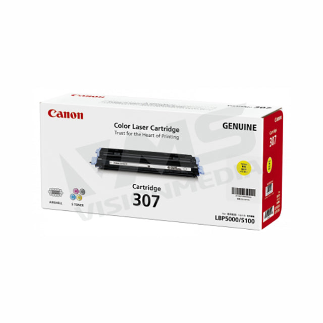 CANON YELLOW TONER CARTRIDGE (307)