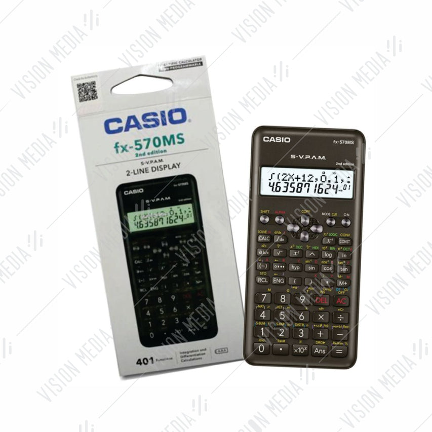 CASIO FX-570MS 2ND EDITION SCIENTIFIC CALCULATOR