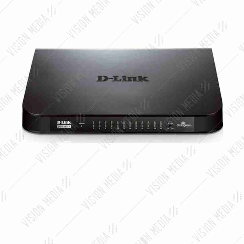 D-LINK 24 PORT 10/100/1000MBPS GIGABIT SWITCH (DGS-1024A)