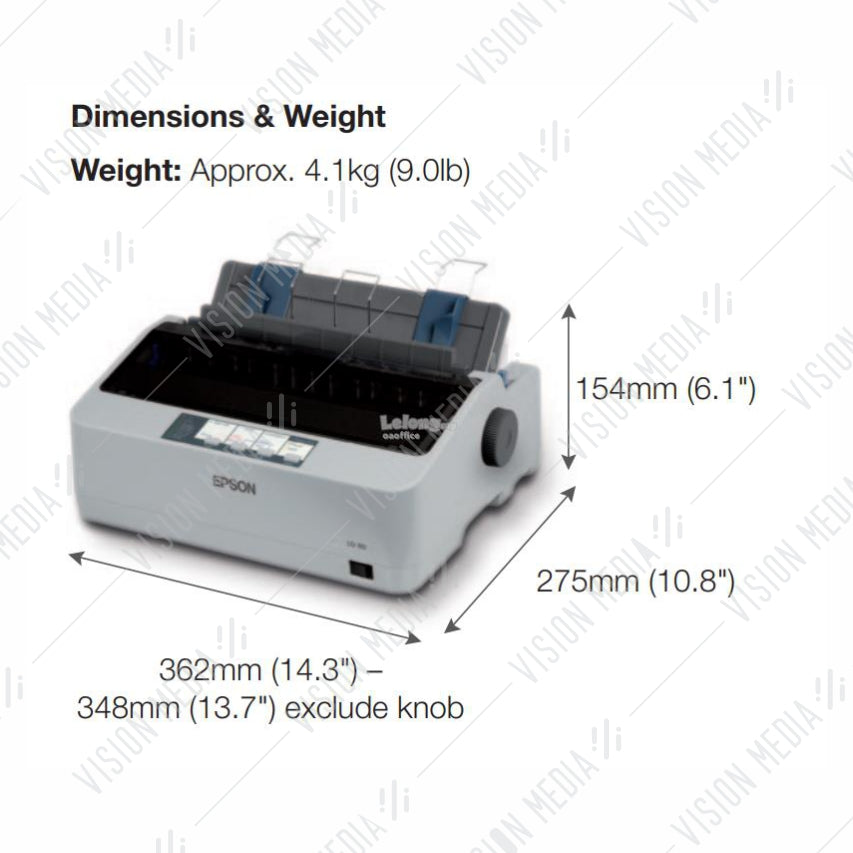 EPSON DOT MATRIX PRINTER (LQ-310)